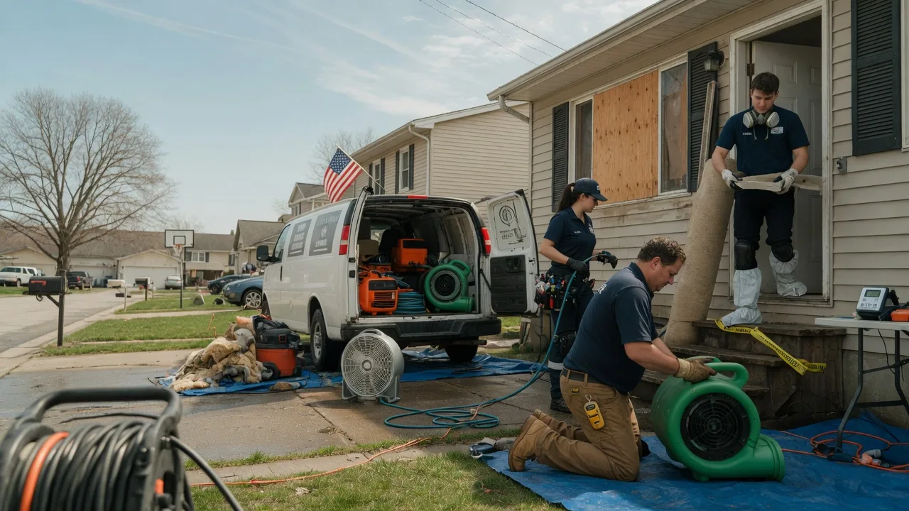 Water Damage Restoration in Sedalia, MO near me